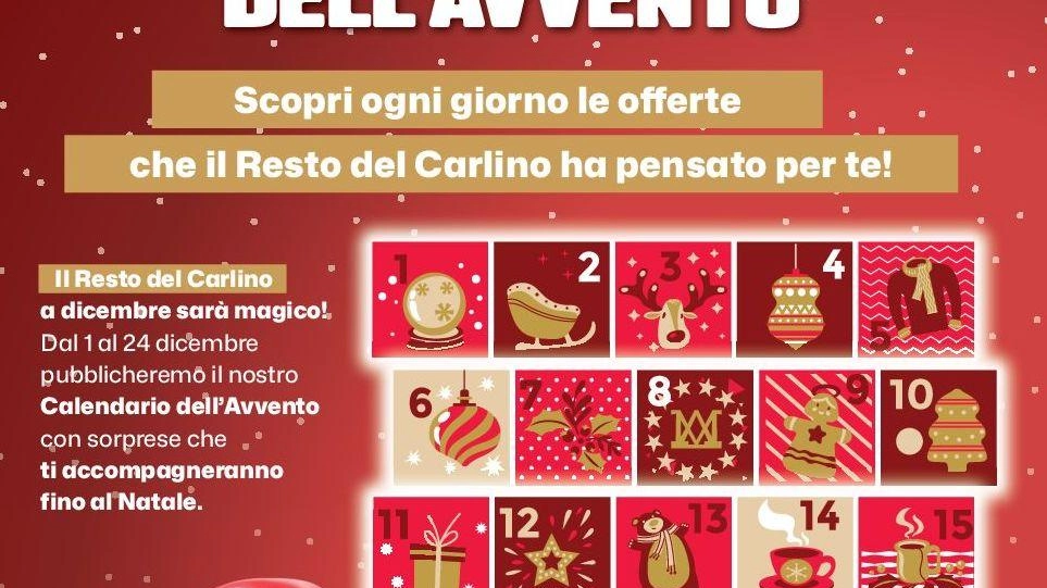 Ecco il Calendario dell’Avvento