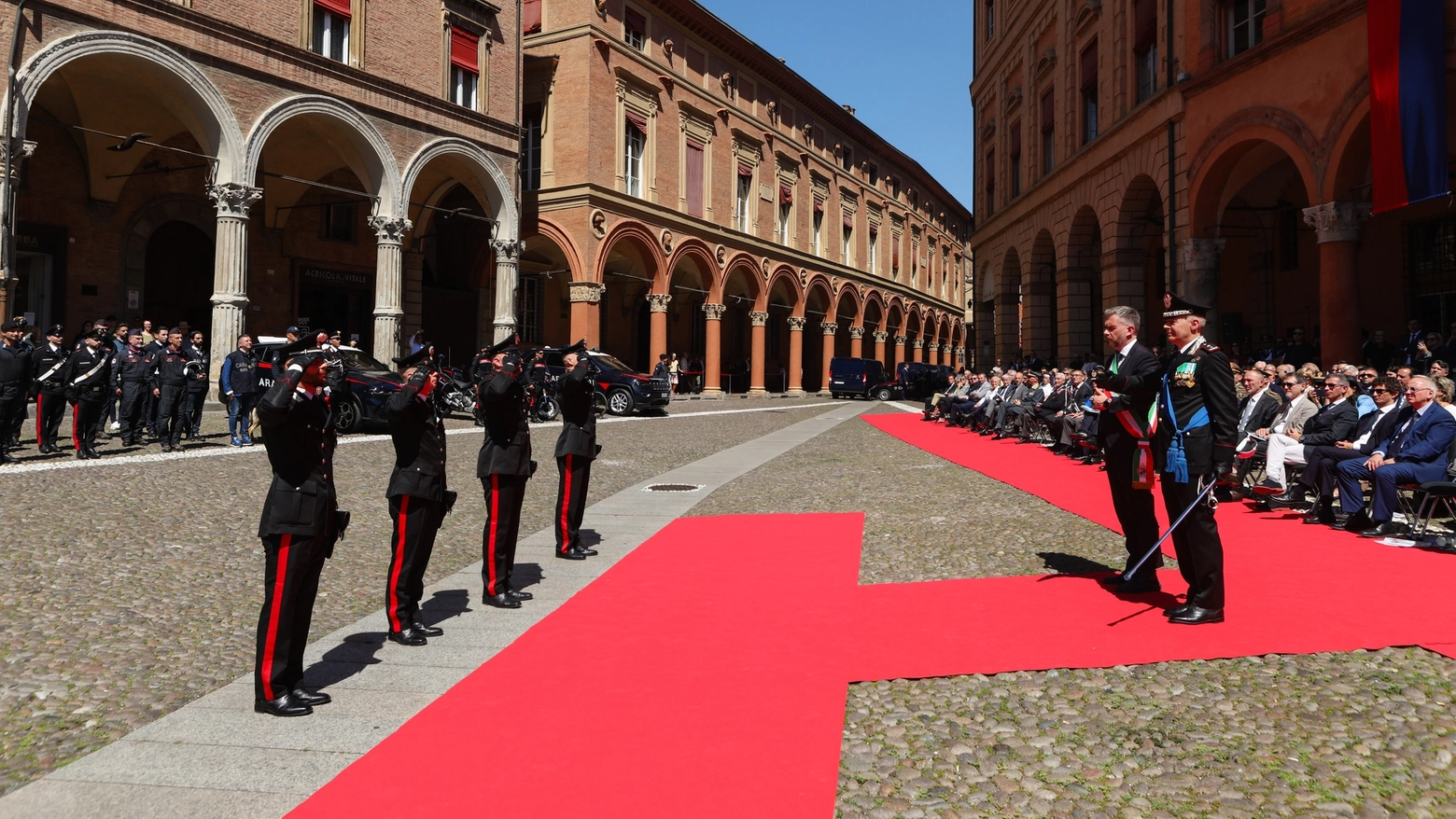 La celebrazione dei 210 anni dalla fondazione dei carabinieri (foto Schicchi)