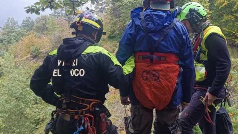 Fungaiolo disperso a Ramiseto. Recuperato grazie all’elicottero