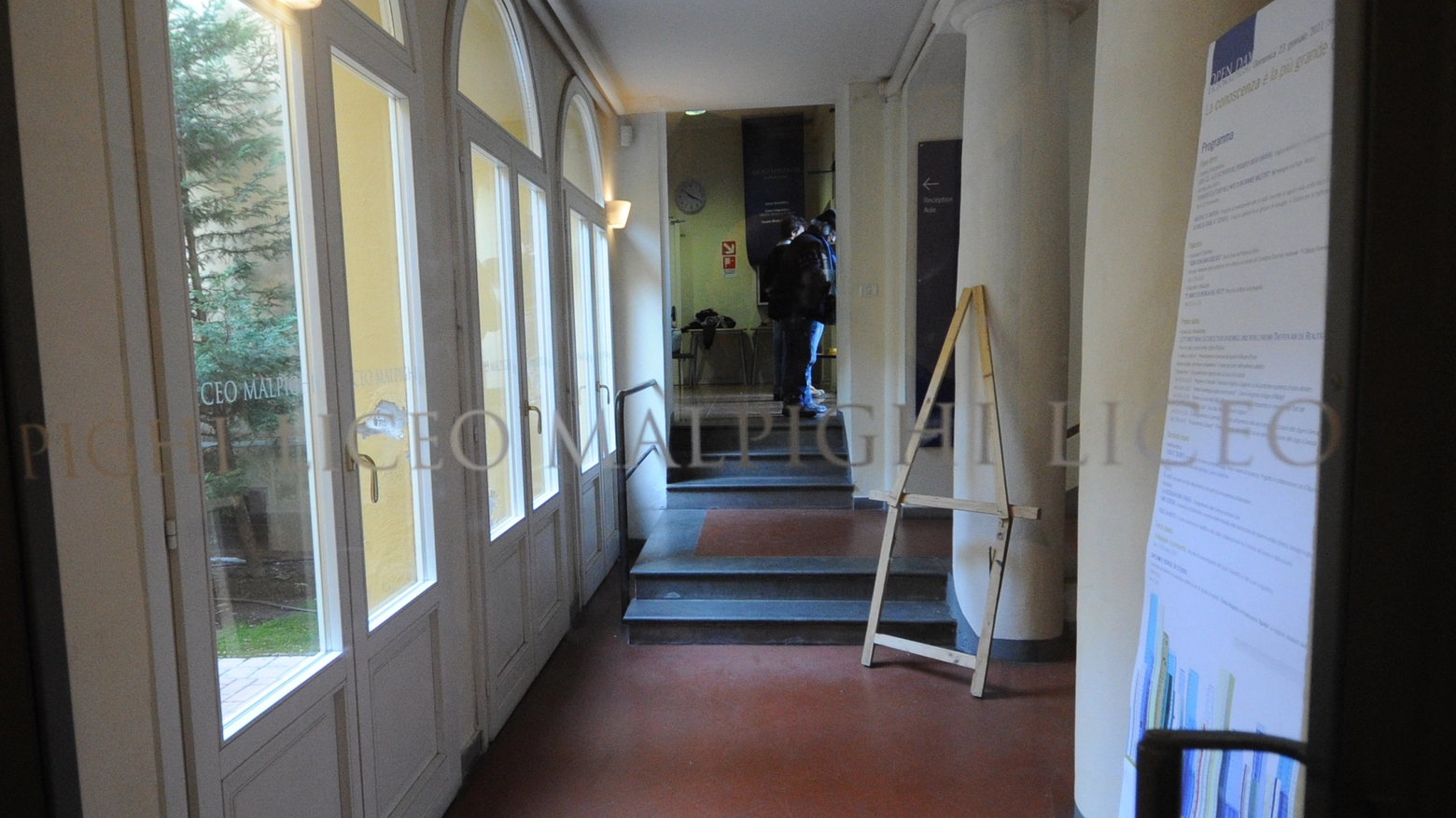 Il liceo Malpighi di Bologna (foto d'archivio)