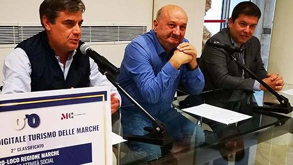 Massimo Seri, Gino Bartolucci ed Etienn Lucarelli