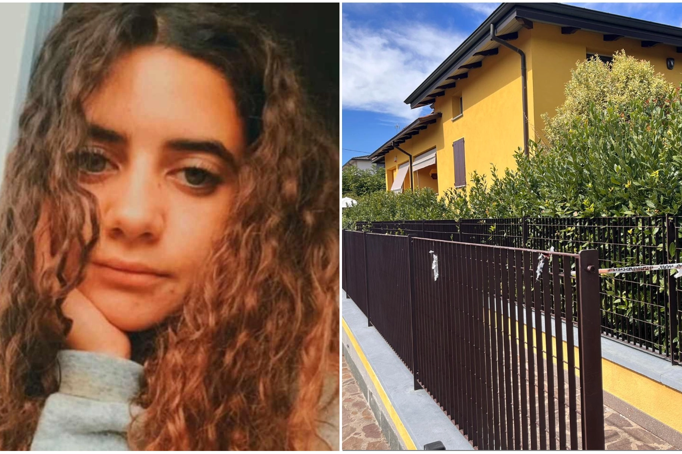 La 21enne Chiara Petrolini e la villetta di Traversetolo (Parma) dove sono stati sepolti i neonati