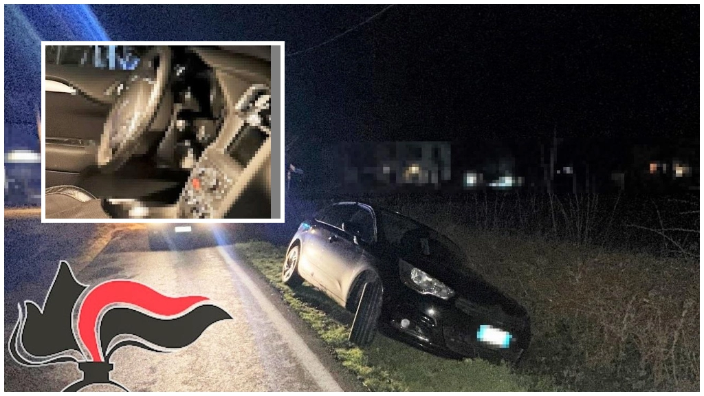 Guida ubriaco e fugge ai carabinieri: arrestato