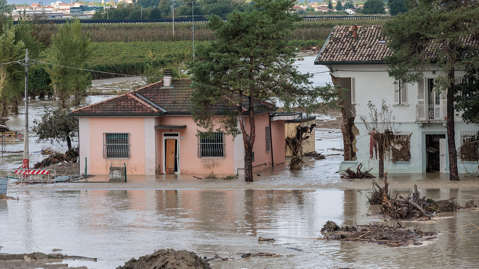 Traversara di Bagnacavallo, in provincia di Ravenna, è una di quelle zone colpite dall'alluvione sia nel 2023 che nel 2024