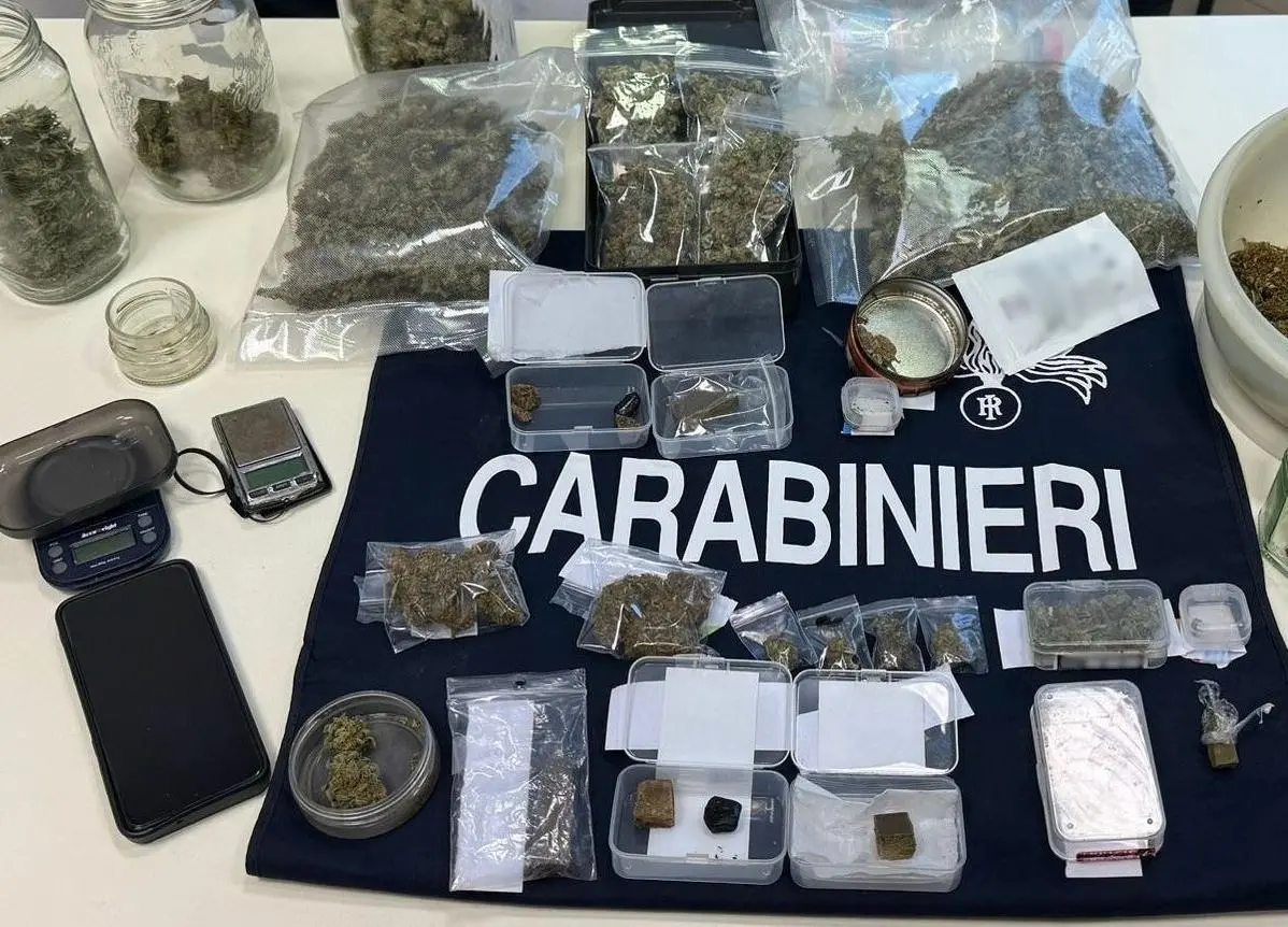 Sequestrato Mezzo Chilo Tra Hashish E Marijuana