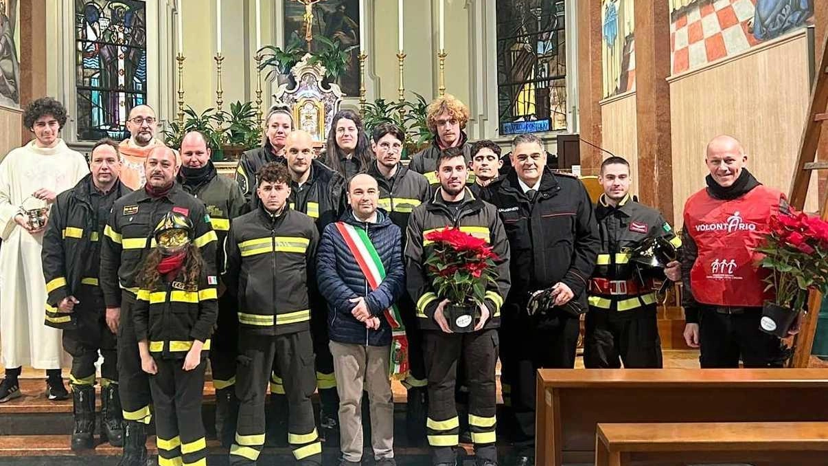 COPPARO Una domenica speciale per i vigili del fuoco volontari di Copparo che, quella di ieri che hanno celebrato la...