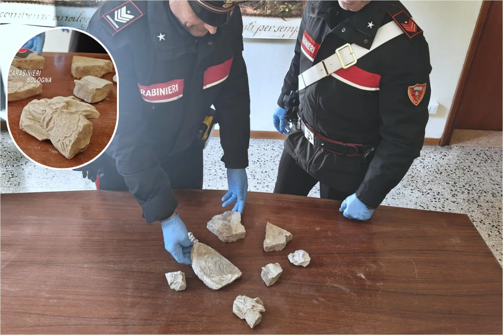 Imola, in città spuntano 8 reperti: “Possibile interesse archeologico”