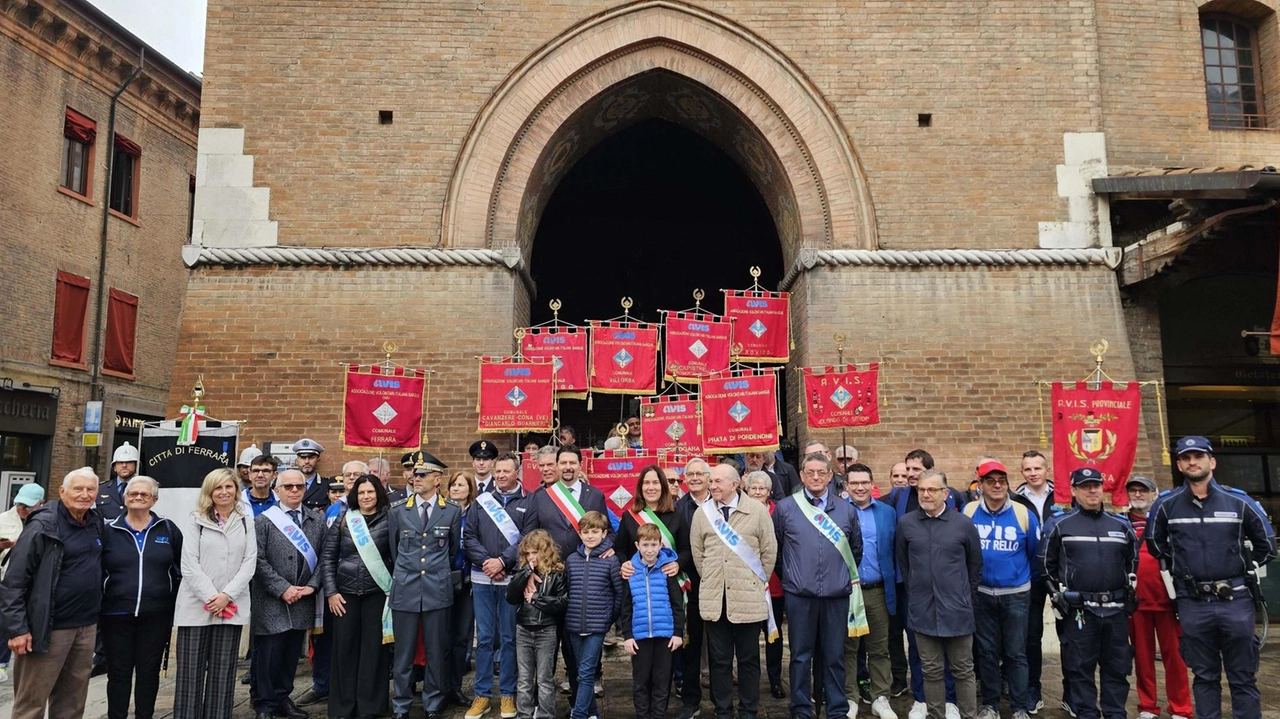 Due momenti della festa sociale dell’Avis che si è svolta ieri