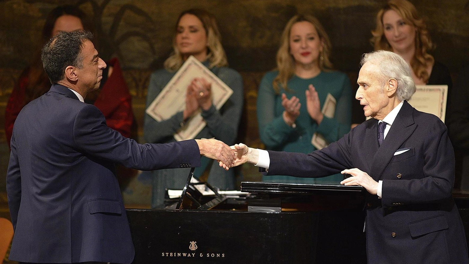 Gli allievi di Carreras sul palco del Rossini