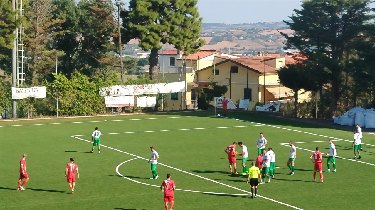 L’amichevole che il Castelfidardo ha stravinto contro la Jesina. Per Giuliodori si è trattato di un buon test condizionato dal caldo