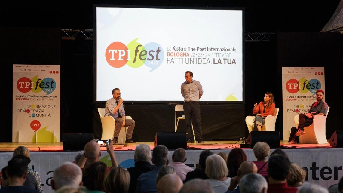 Un’immagina dell’ultima edizione di TPI Fest, sotto la Tettoia Nervi, in piazza Dalla