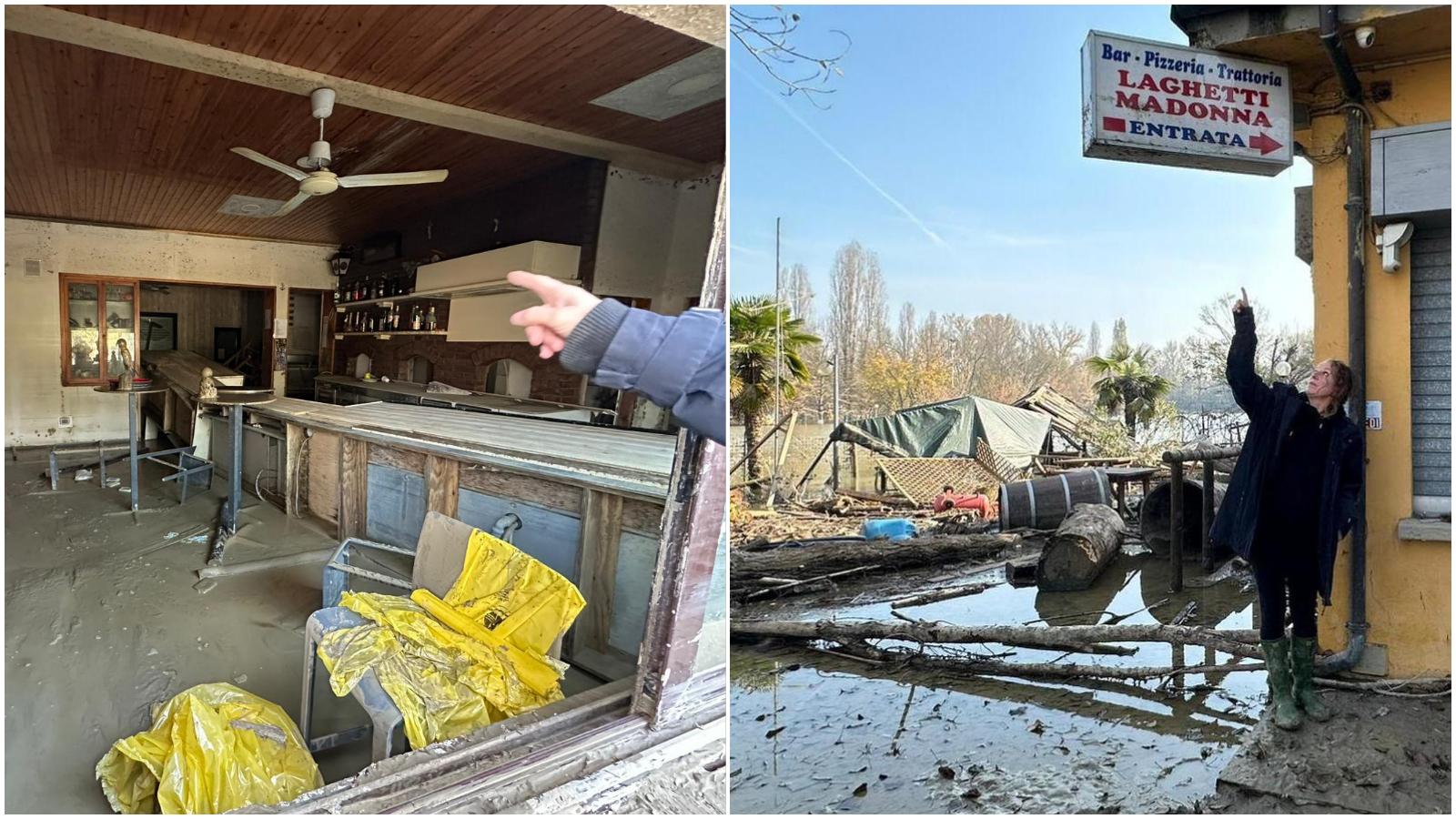 I Laghetti di Castenaso ancora sott’acqua. “Ci hanno abbandonato”