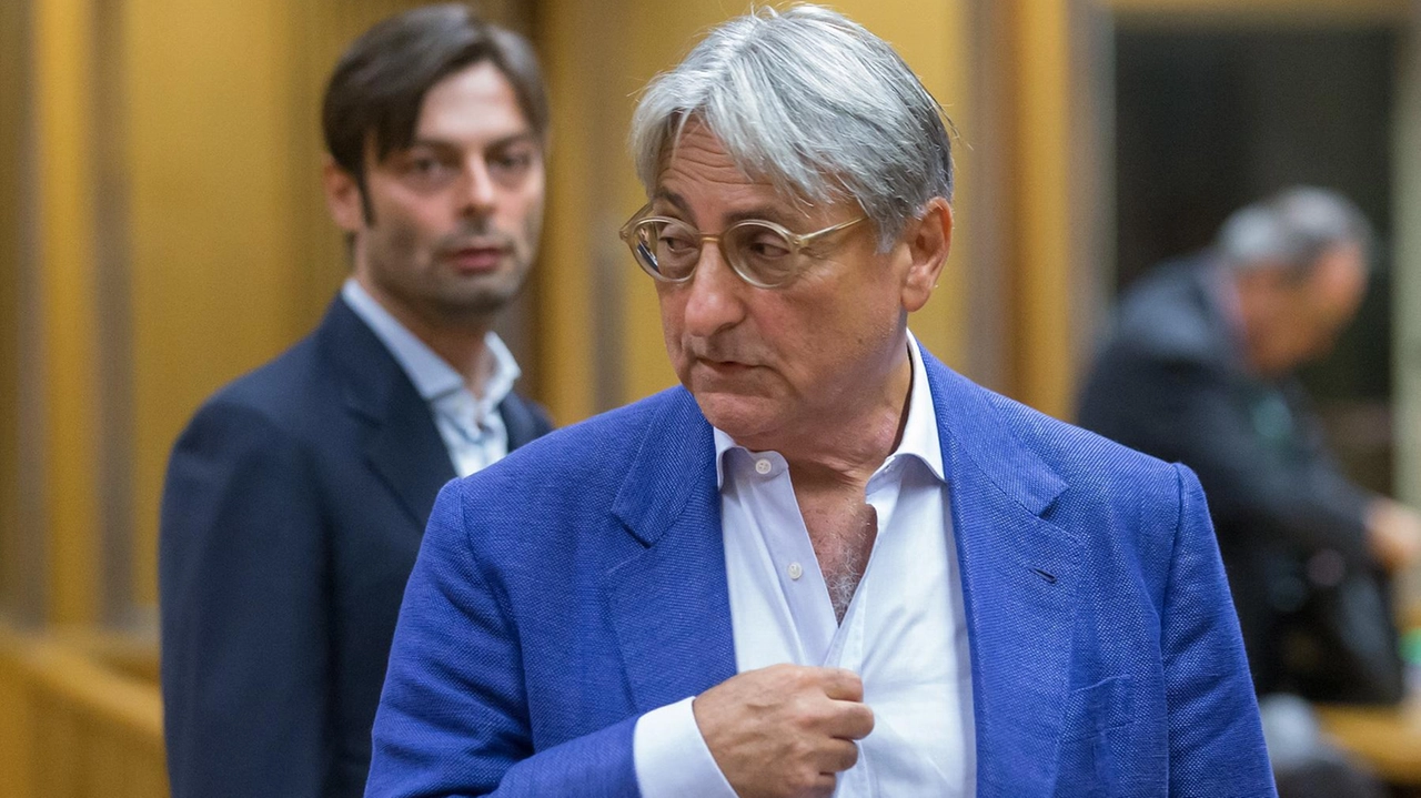 Giuseppe e Nicola Musca durante una precedente udienza. in tribunale a Ravenna