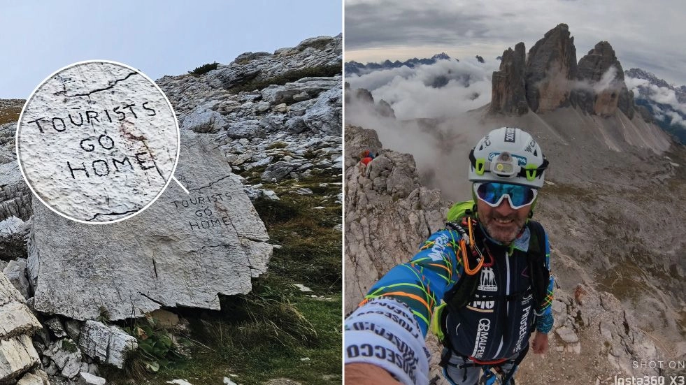 Tre Cime di Lavaredo, lo sfregio