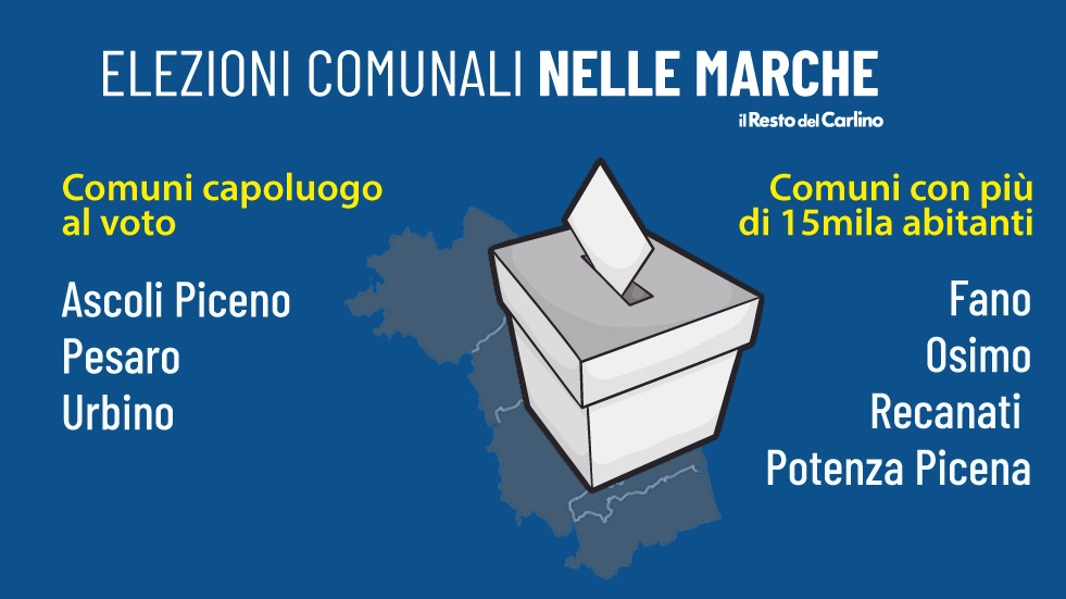 Elezioni comunali nelle Marche: 148 Comuni al voto per i nuovi sindaci e consigli comunali