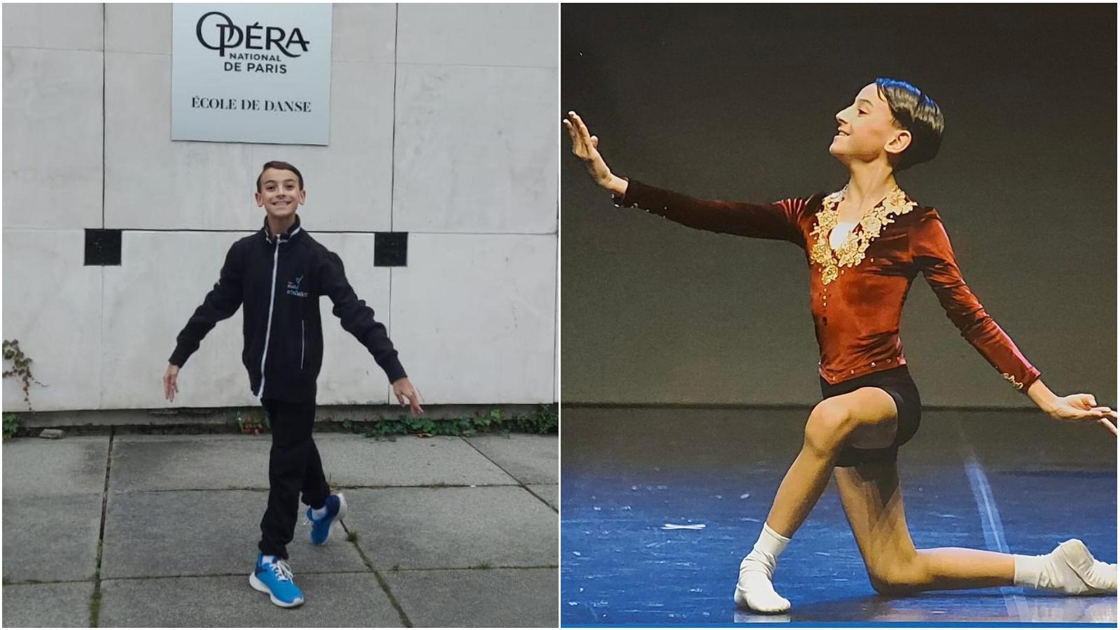 Pietro, 10 anni: ballerà alla Scuola di danza dell’Opéra di Parigi