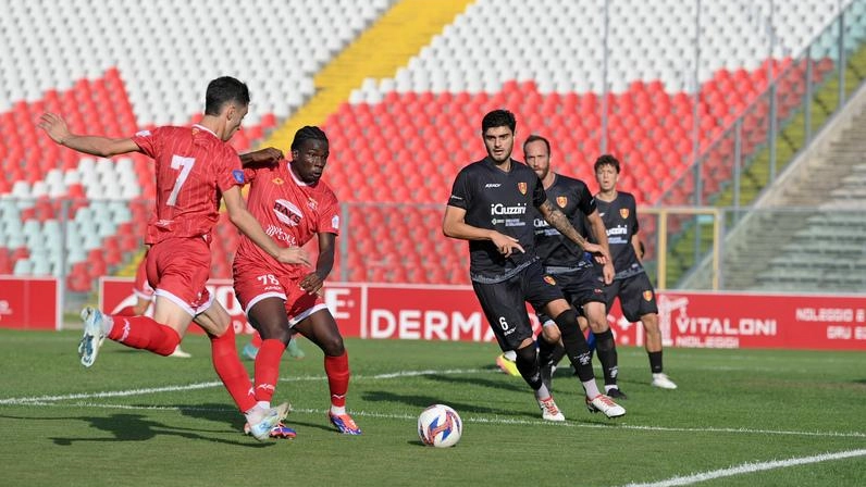 La Recanatese subisce la terza sconfitta consecutiva allo stadio "Del Conero" di Ancona, mancando di concretezza in attacco. Le assenze e gli infortuni complicano la situazione, ma la squadra dimostra determinazione nonostante le difficoltà.