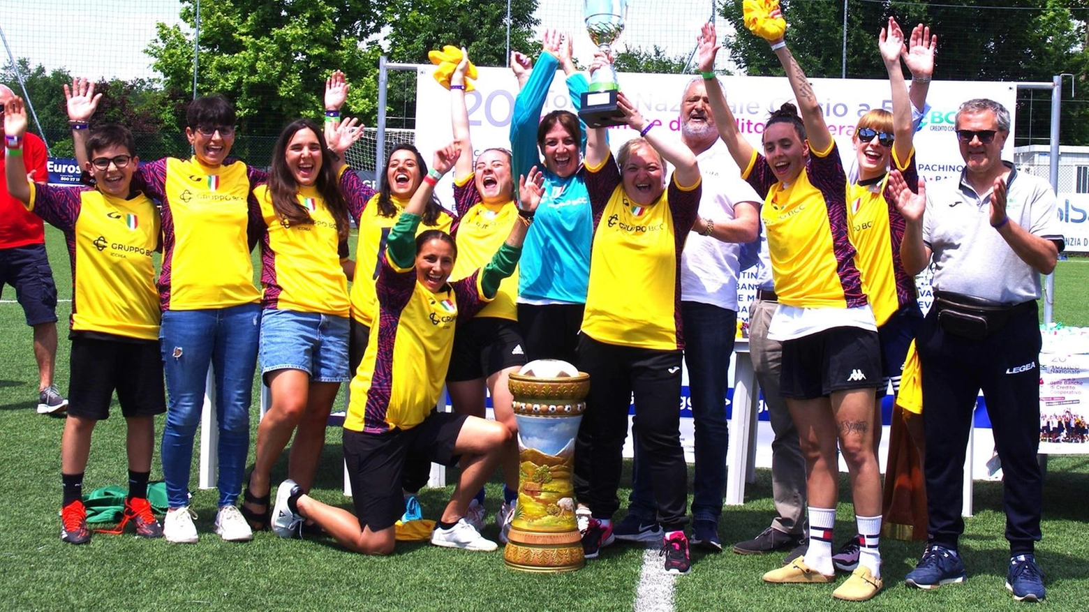 Calcio a 5 femminile,. Banca del Piceno trionfa