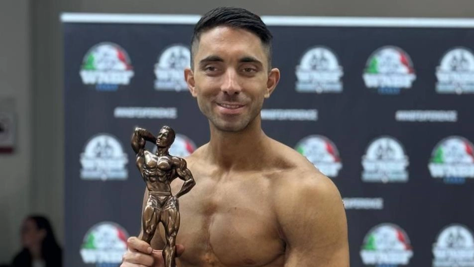 Alessandro Mercuri campione italiano assoluto di Classic Physique di bodybuilding