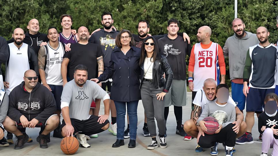 Un tiro a canestro per Franchino. Un successo l’evento al parco