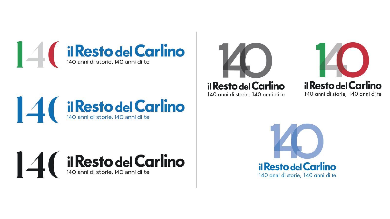 Il Resto del Carlino, 140 anni: vota il logo