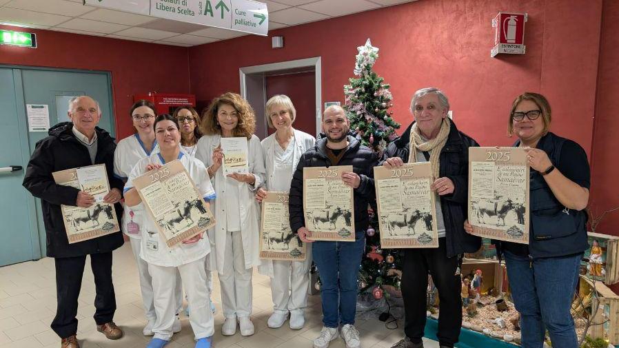 Il calendario di Rossi e Casadei per l’Hospice e l’ospedale di comunità