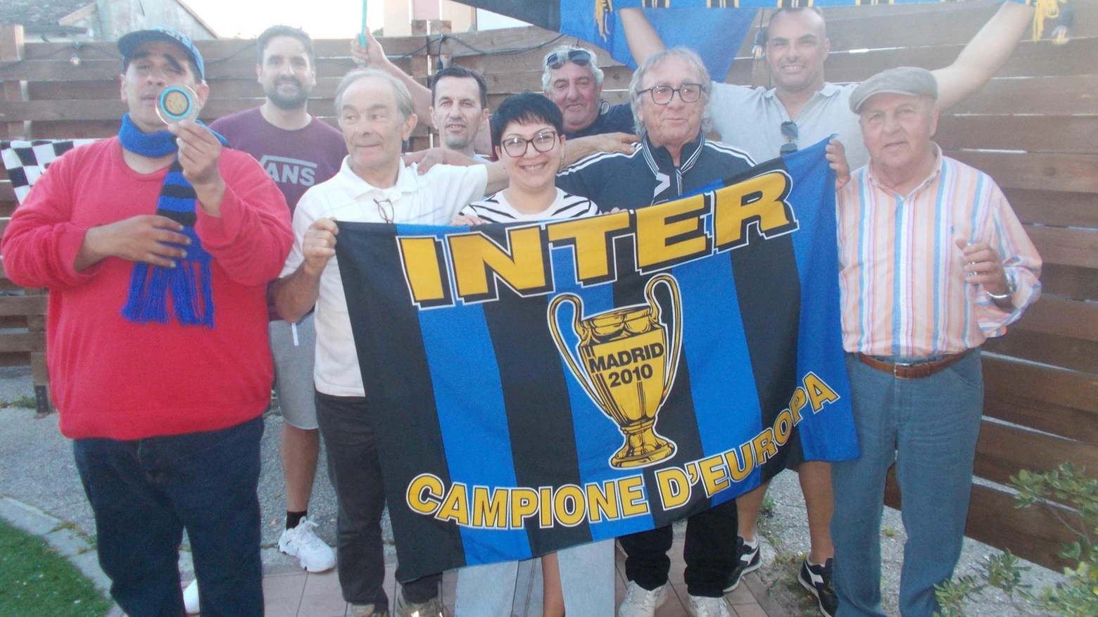 Tifosi dell’Inter a cena per la festa scudetto