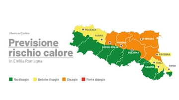 Le notti e i giorni più caldi in Emilia Romagna, le temperature nelle ultime previsioni meteo