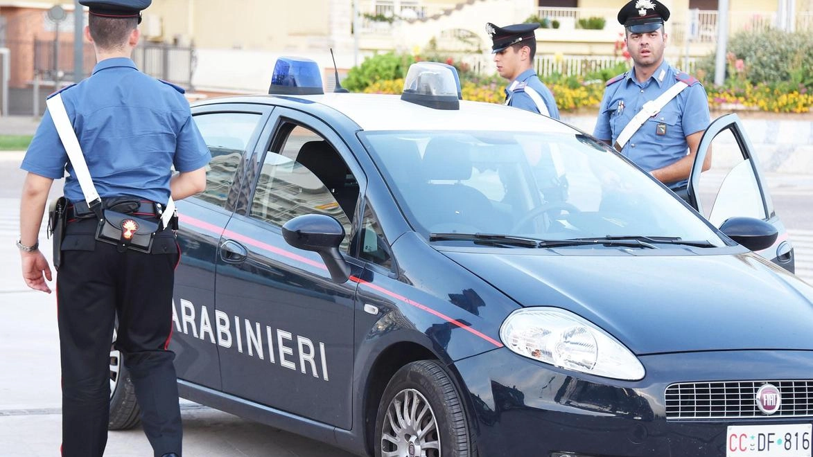 I carabinieri sono intervenuti e hanno arrestato l’accoltellatore