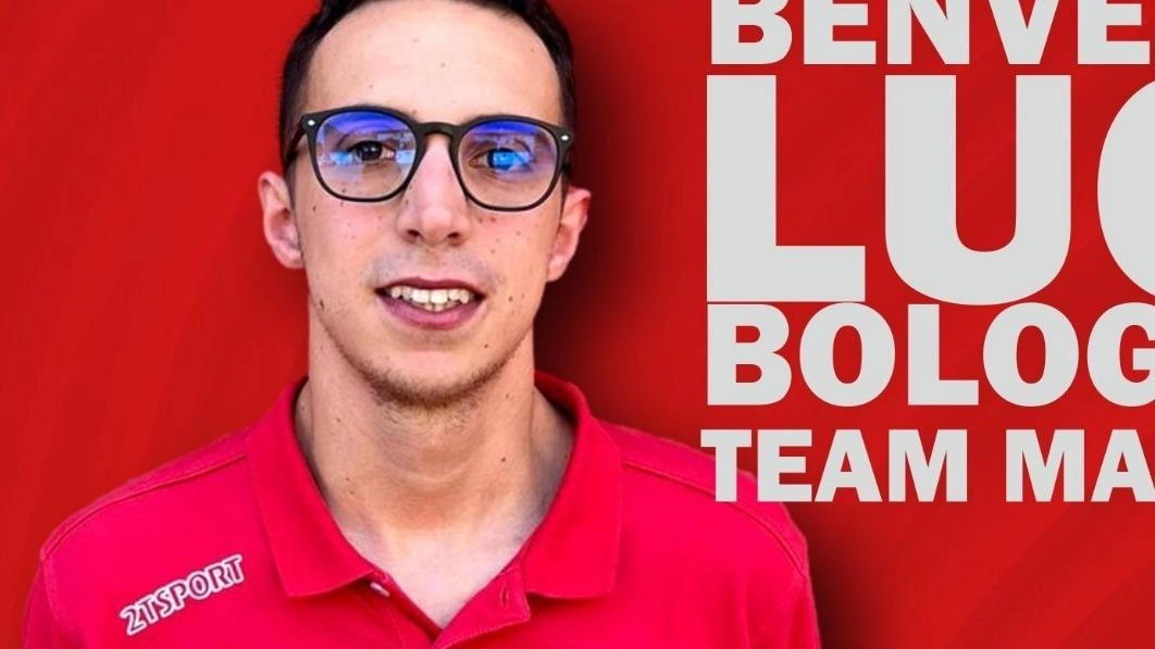 Il team manager Luca Bolognesi, alla sua prima esperienza all’interno della squadra