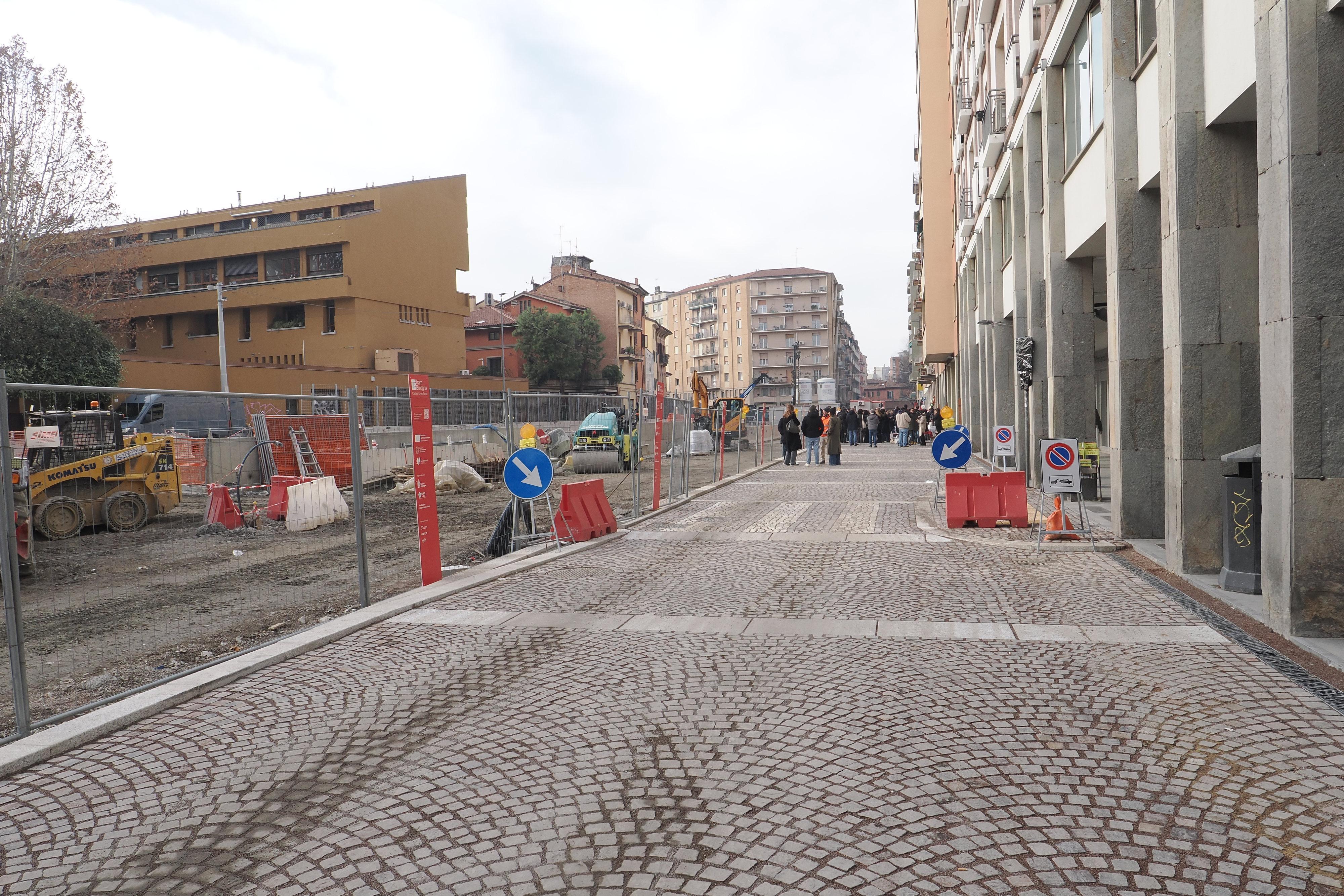 Cantieri del tram a Bologna, a che punto siamo