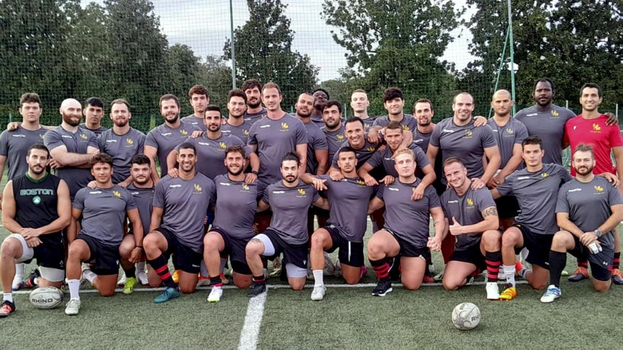 Il Romagna Rfc al primo allenamento dopo la promozione in A