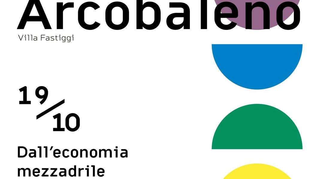 Il manifesto del progetto ’Arcobaleno’