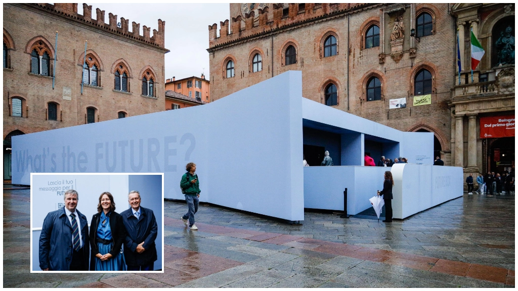 La 'Future Box' del Marchesini Group per festeggiare i 50 anni dell'azienda (Foto Schicchi)