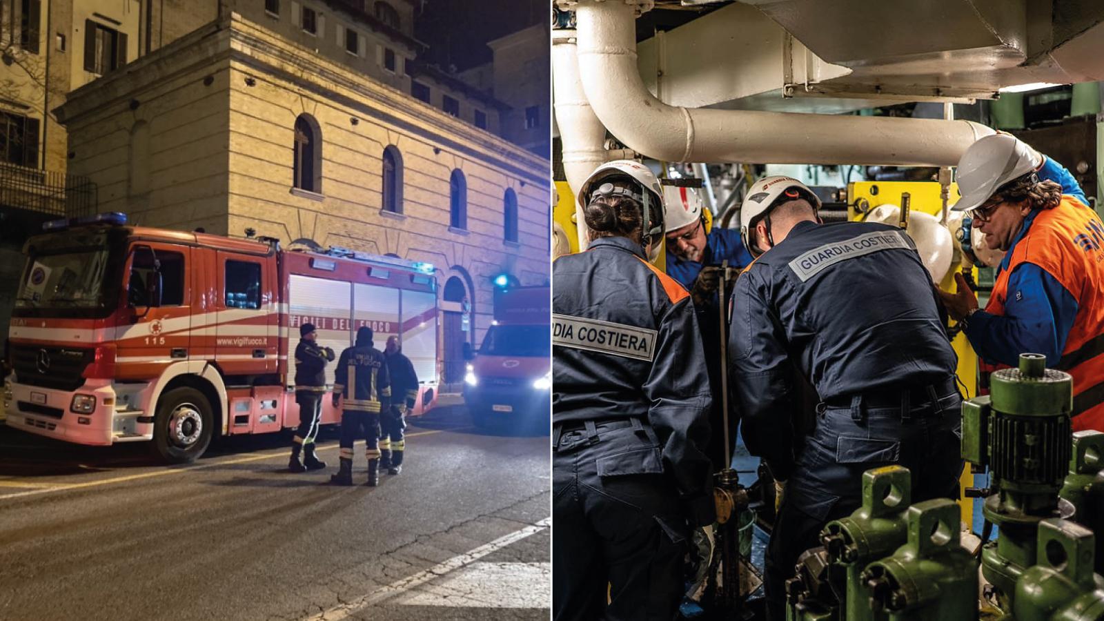 Allarme di notte al porto di Ancona: forte odore di idrocarburi, l’incubo della perdita di gas