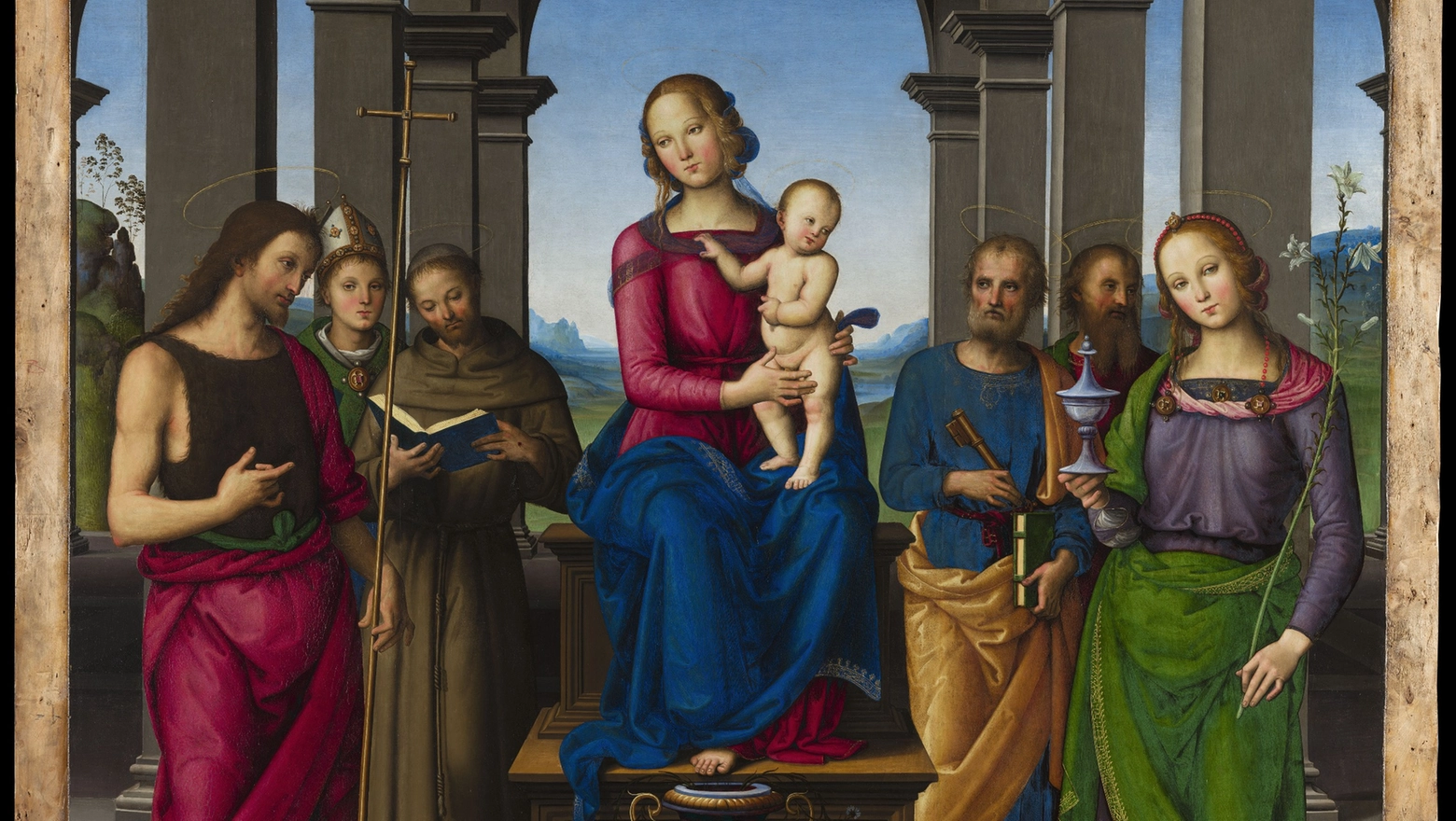 La Pala di Durante di Pietro Perugino