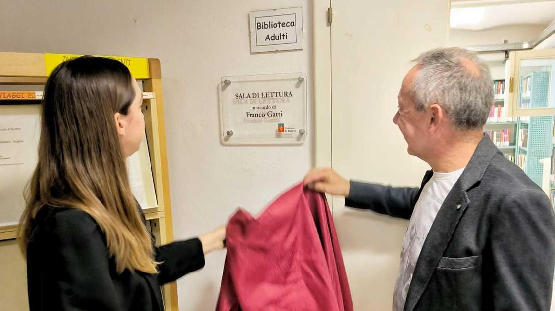 La sala lettura di Mezzolara intitolata all’ex consigliere Gatti