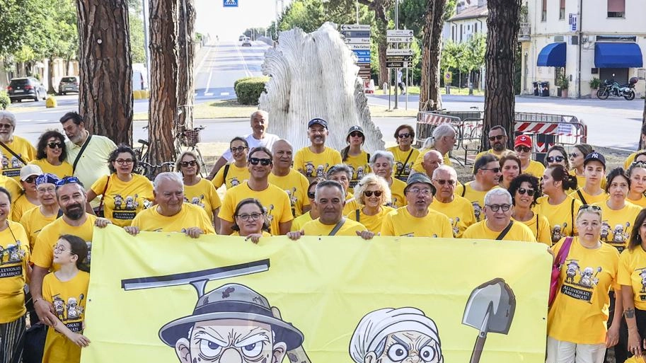 Una manifestazione della scorsa estate a Faenza