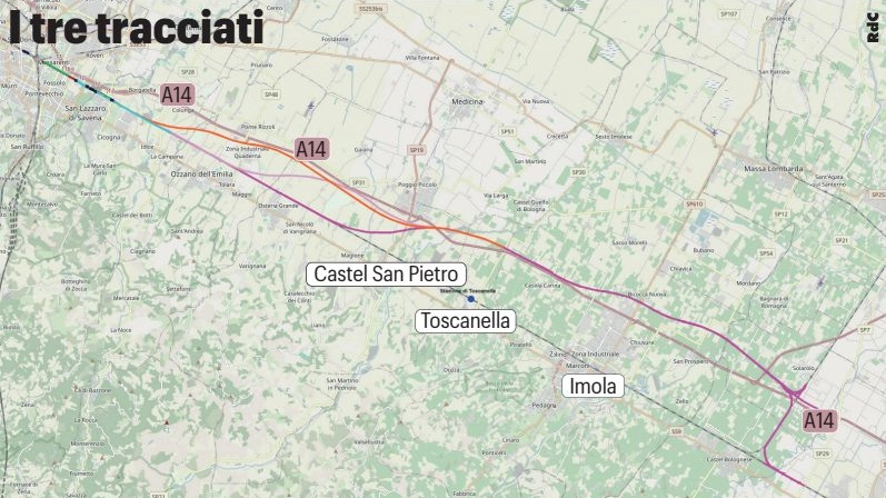 Potenziamento della linea ferroviaria fra Bologna e Castel Bolognese