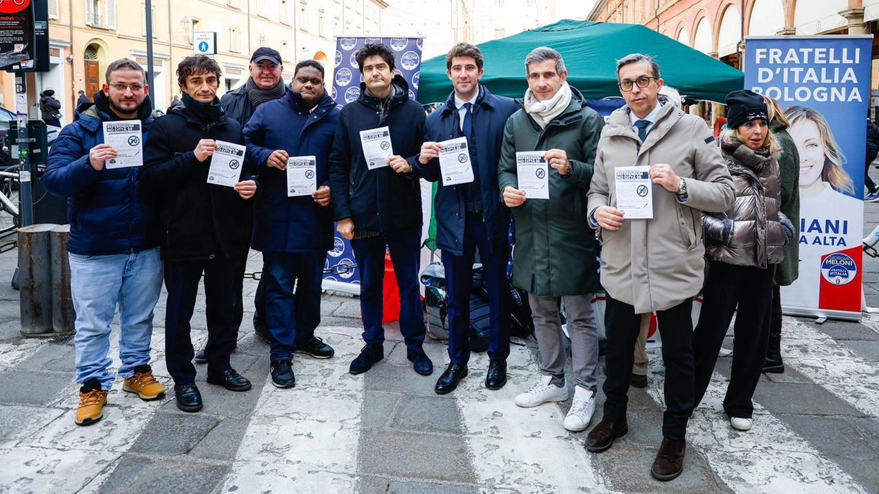 FdI, Forza Italia e Lega in campo: servono 9.000 sottoscrizioni per ottenere la consultazione "Un limite assurdo, ma andiamo avanti per rispetto dei bolognesi". C’è tempo fino al 25 gennaio.