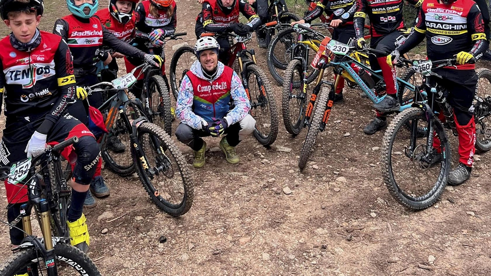 La squadra di mountain bike di Giorgio Righi ha conquistato diversi podi anche nel Campionato regionale Marche a Fossombrone.