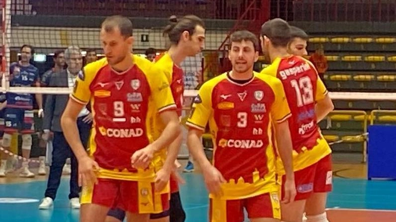 Volley Serie A2 Giallorossi mai in partita, ai piedi dell’Etna arriva il secondo ko di fila