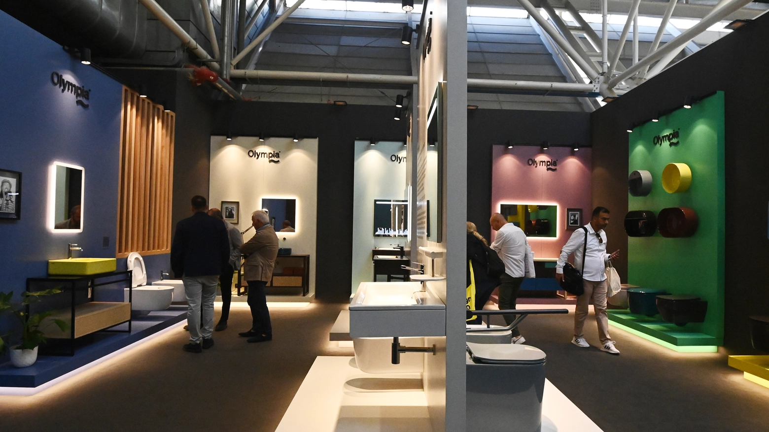 Il Cersaie si tiene alla Fiera di Bologna dal 23 al 27 settembre 2024 (FotoSchicchi)