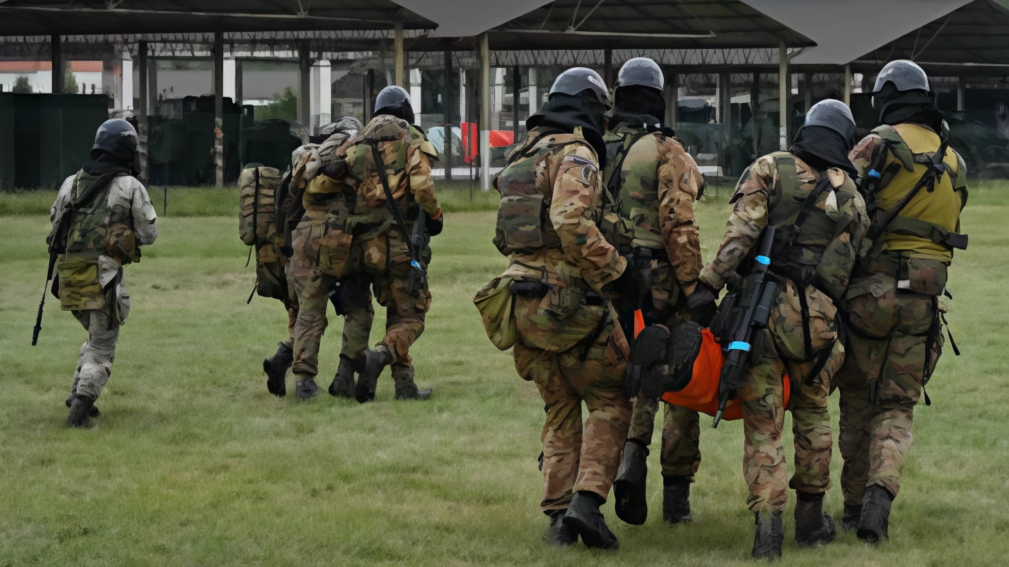 Addestramento per l’evacuazione e la stabilizzazione di un ferito