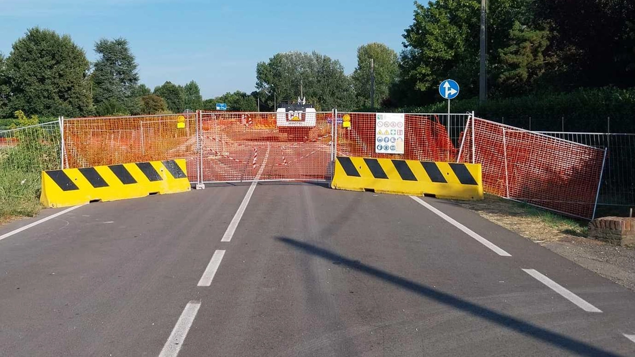 Il cantiere del sottopasso della Traversa San Giorgio