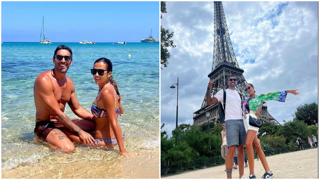 Le vacanze al top di Filippo Magnini e sua moglie Giorgia Palmas, da Parigi alle Maldive, passando per la Sardegna