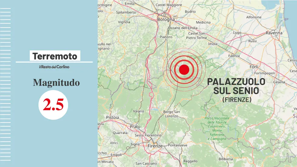 Terremoto oggi: lievi scosse tra le province di Bologna e Firenze