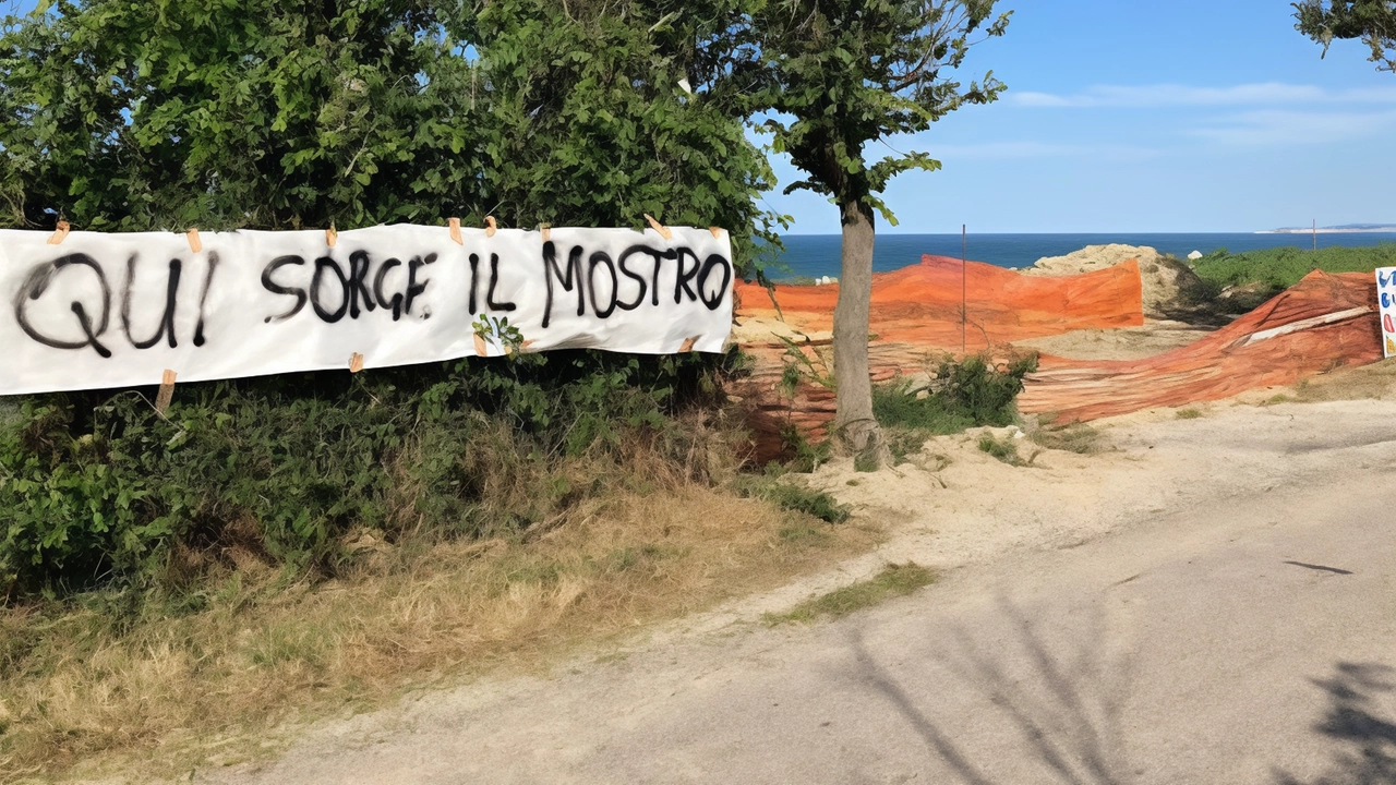 Un manifesto di dissenso per i lavori a strada Cavallo