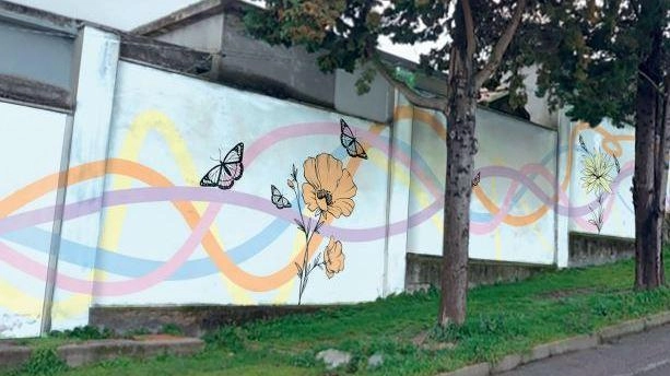 Il flusso, il tema scelto per i murales di Run a Falconara