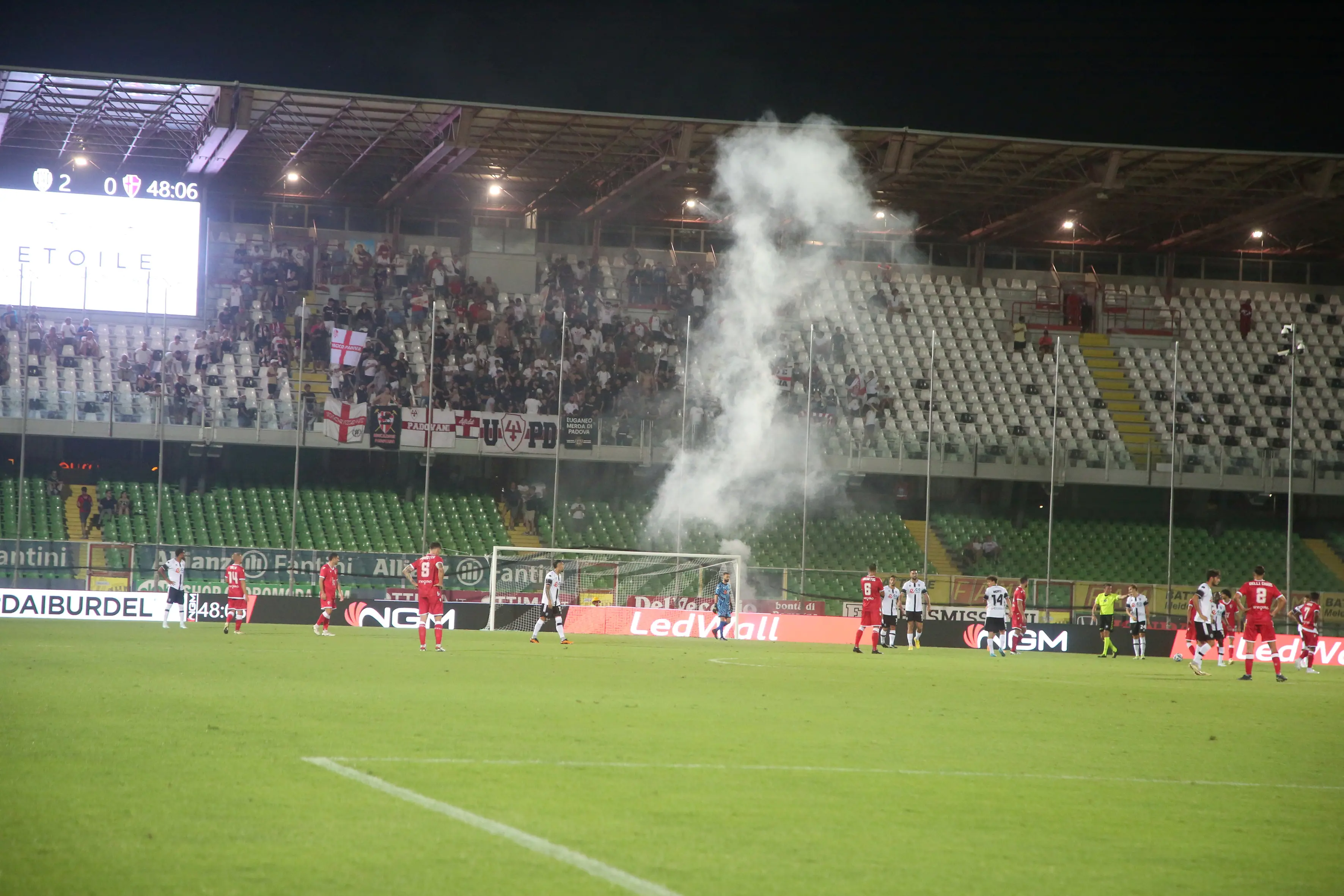 Cesena, stadio proibito per nove ultras